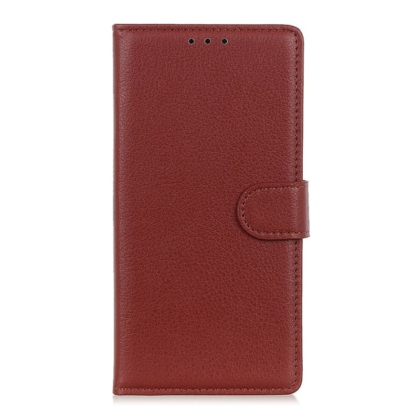 Classic Motorola Moto G35 flip etui - Brun