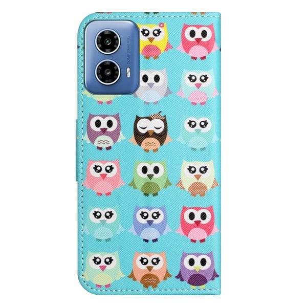 Wonderland Motorola Moto G35 flip-etui - Ugler