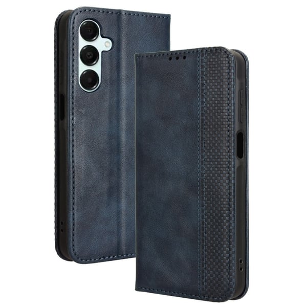 Bofink Vintage Samsung Galaxy A16 lærveske - Blå