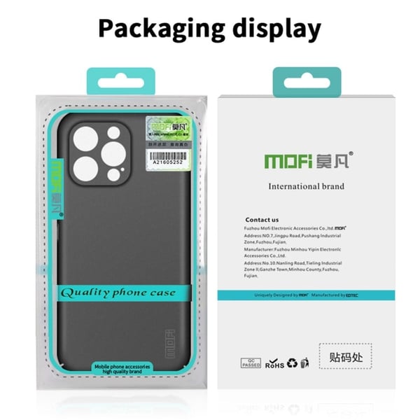 MOFI iPhone 16 Pro Max slim shield kotelot - Vihreä