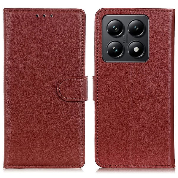 Classic Xiaomi 14T Pro flip etui - Brun