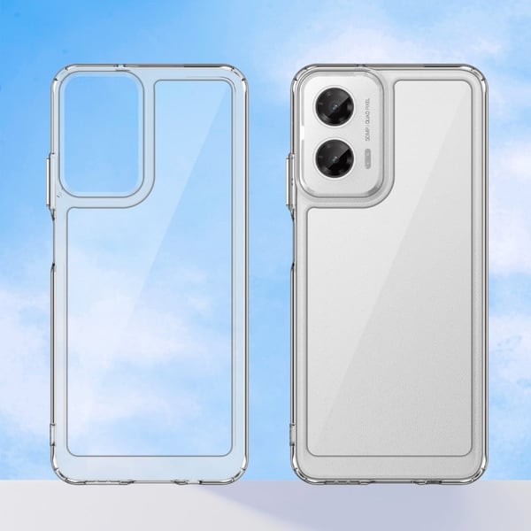 Motorola Moto G35 smart akryldeksel - Gjennomsiktig