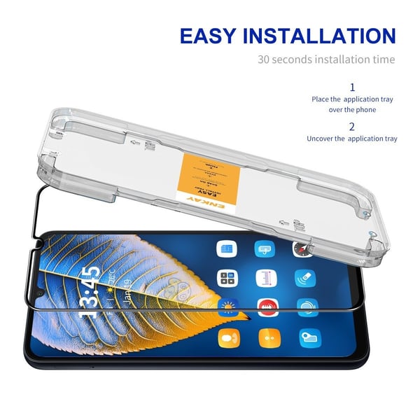 Holdbart og slagresistent Samsung Galaxy A06 beskyttelsesglas
