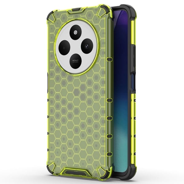 Bofink Honeycomb Xiaomi Redmi 14R / Xiaomi Redmi 14C deksel - Grønn