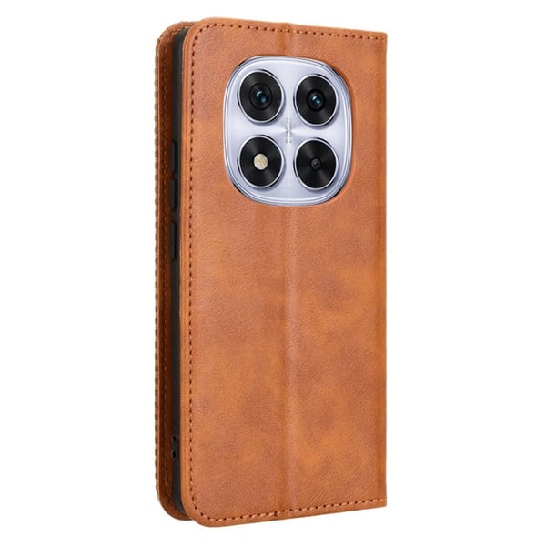 Bofink Vintage Xiaomi Redmi Note 14 Pro Plus 5G / Xiaomi Redmi Note 14 5G lærveske - Brun