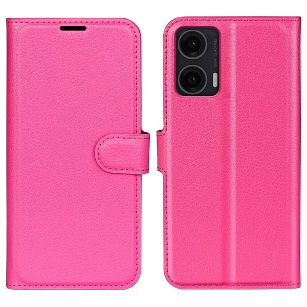 Classic Motorola Moto G35 flip etui - Rose