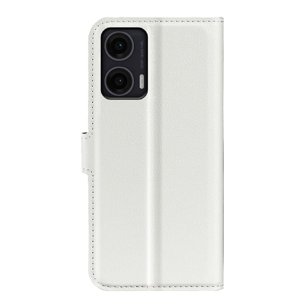 Classic Motorola Moto G35 flip etui - Hvit