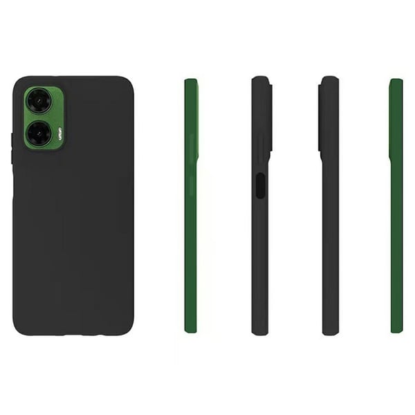 Mykt og matt deksel for Motorola Moto G35 - Transparent