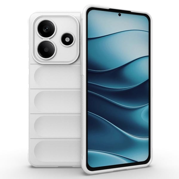 Deksel med mykt grep for Xiaomi Redmi Note 14 5G - Hvit