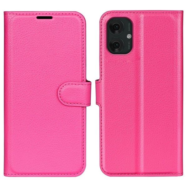 Classic Motorola Moto G55 flip etui - Rose