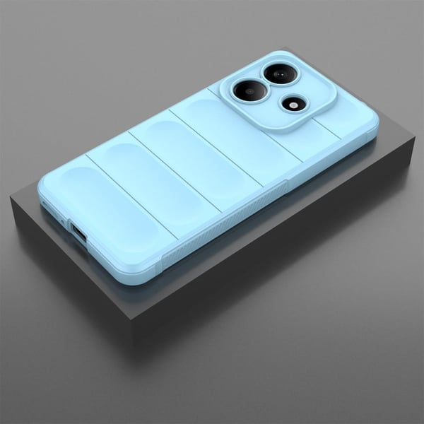 Deksel med mykt grep for Xiaomi Redmi Note 14 5G - Babyblå