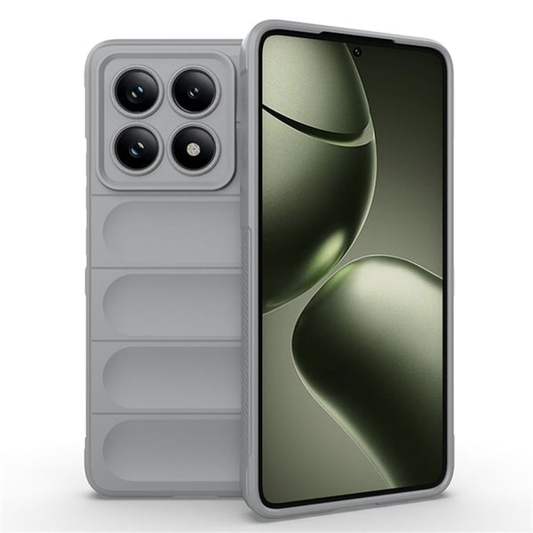 Deksel med mykt grep for Xiaomi 14T - Lysegrå