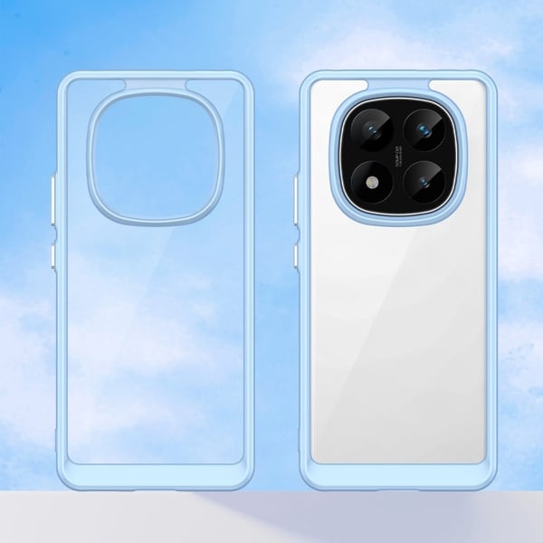 Xiaomi Redmi Note 14 Pro Plus 5G smart akryldeksel - Blå