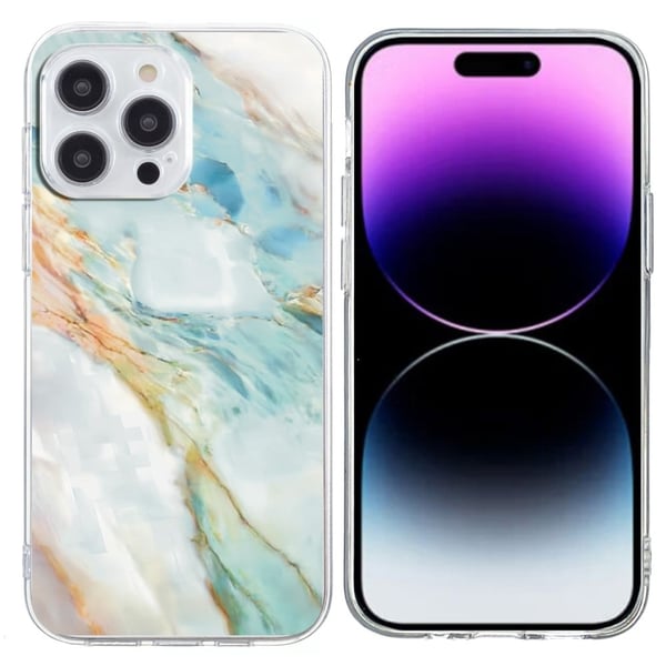 Vibe iPhone 15 Pro Max cover - Oliemaleri Marmor
