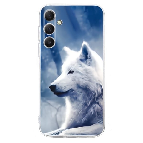 Vibe Samsung Galaxy A54 deksel - Hvit Ulv