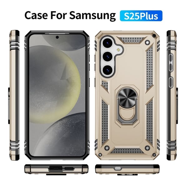 Bofink Combat Samsung Galaxy S25 Plus deksel - Gull