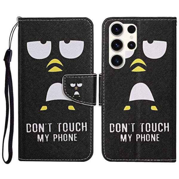 Wonderland Samsung Galaxy S25 Ultra flip-etui - Pingvin