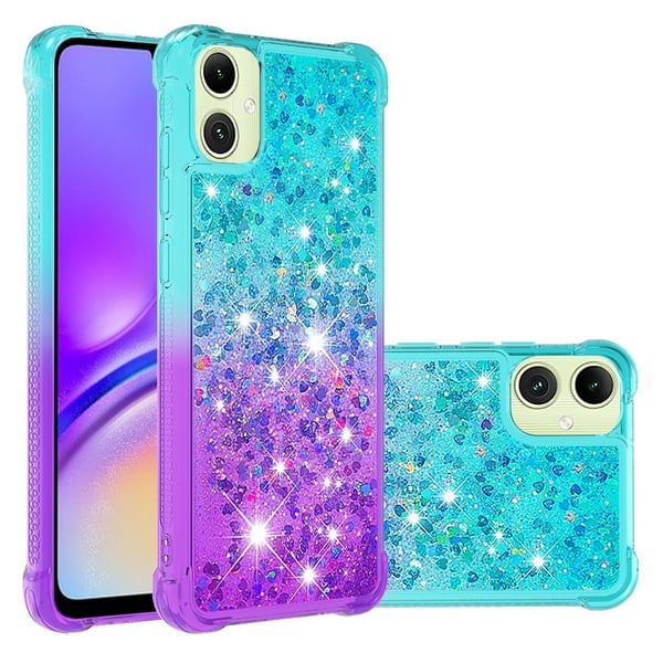 Princess Samsung Galaxy A06 deksel - Himmelblå + Lilla