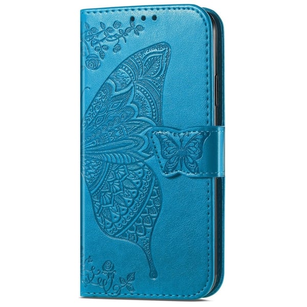 Butterfly OnePlus Ace 3 Pro skinnveske - Blå