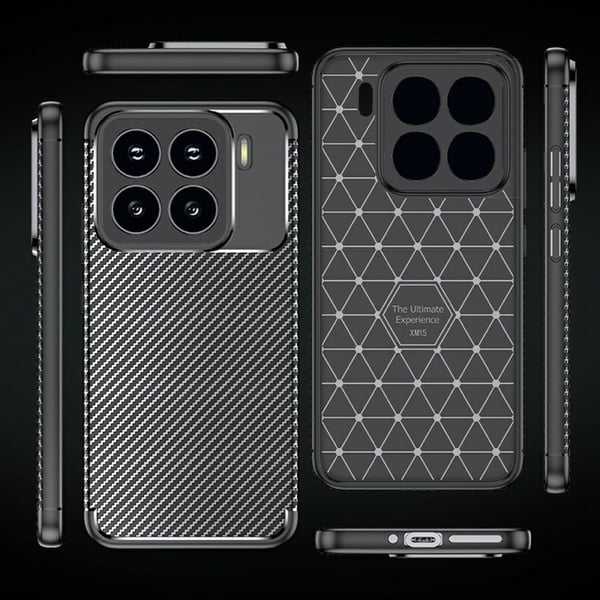 Carbon Shield Xiaomi 15 cover - Gennemsigtig