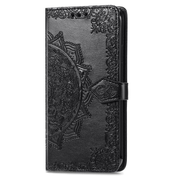 Mandala OnePlus Ace 3 Pro etui i lær - Svart