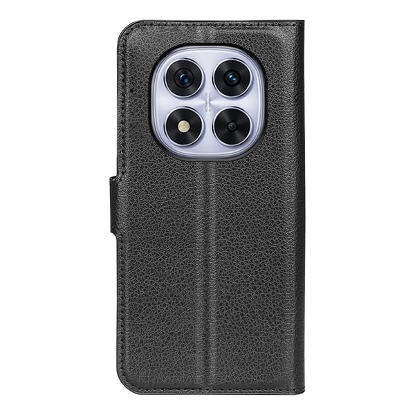 Classic Xiaomi Redmi Note 14 Pro 5G flip kuoret - Musta