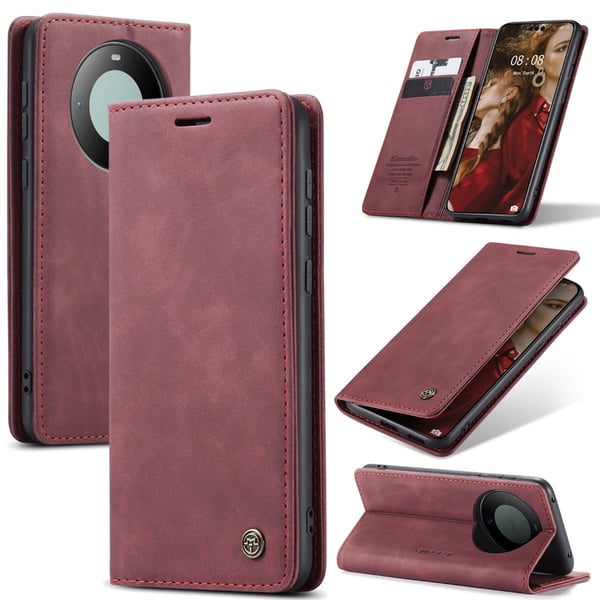 CaseMe Huawei Mate 60 Pro Plus / Huawei Mate 60 Pro glatt etui - Rød