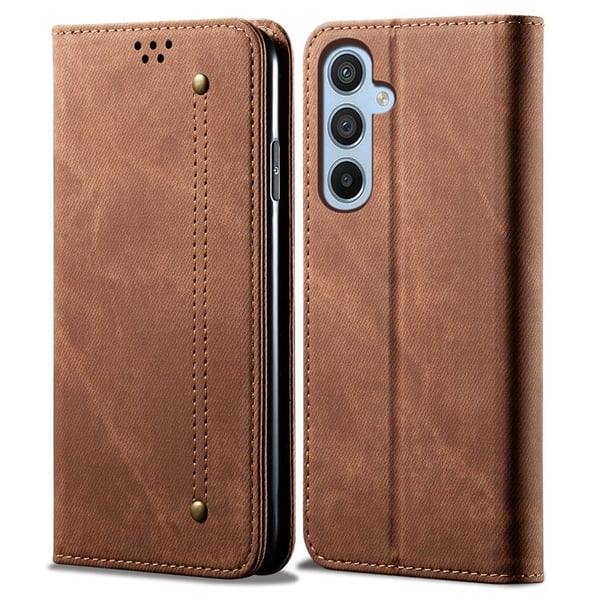 Jeans Samsung Galaxy A36 flip etui - Kaffe
