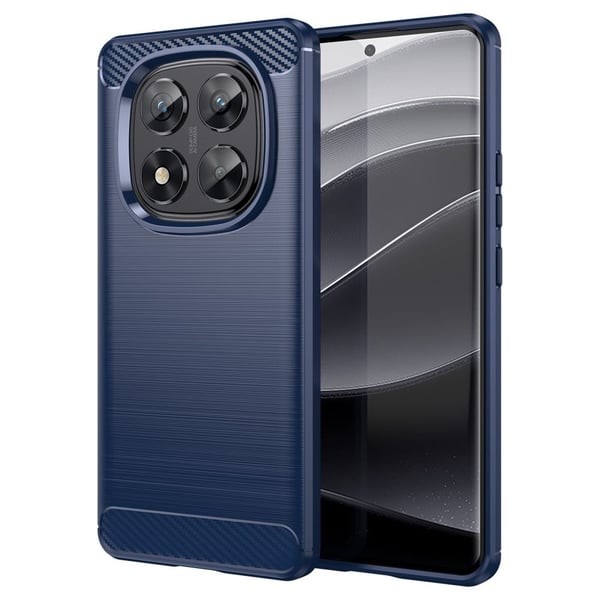 Carbon Flex Xiaomi Redmi Note 14 Pro 5G deksel - Blå