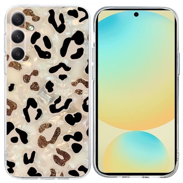 Vibe Samsung Galaxy S25 FE deksel - Leopardmønster