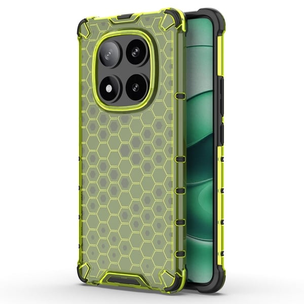 Bofink Honeycomb Xiaomi Redmi Note 14 Pro 5G kotelot - Vihreä