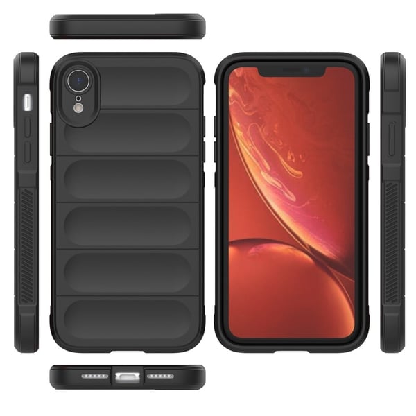 Deksel med mykt grep for iPhone Xr - Svart