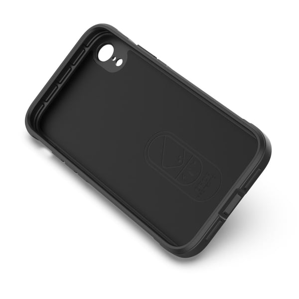Blødt grebsformet iPhone Xr cover - Mørkeblå