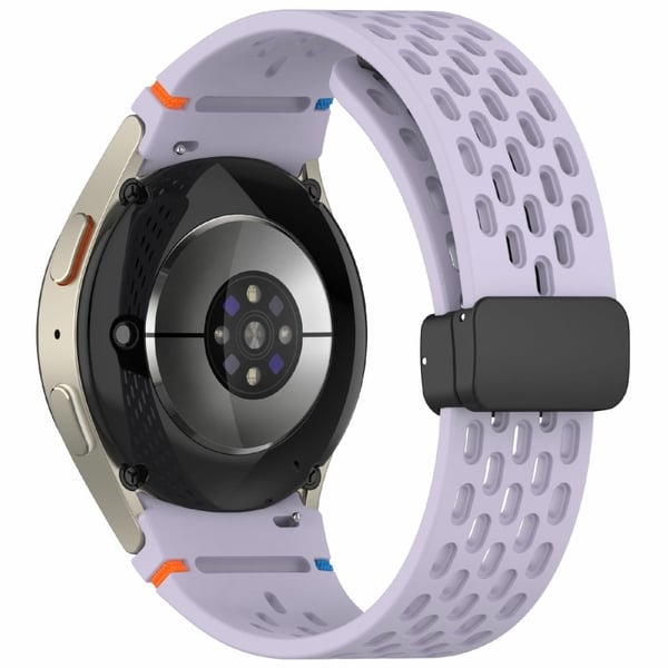 Silikonarmbånd Samsung Galaxy Watch7 / Watch6 / Watch6 Classic / Watch 5 / Watch 5 Pro / Watch4 / Watch4 Classic / Watch FE Pustende sportsarmbånd - L
