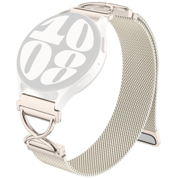 Garmin Forerunner 55 / Garmin Venu Milanese Band Galvanisert magnetisk klokkerem i rustfritt stål med X-formet kontakt - Stjernelys
