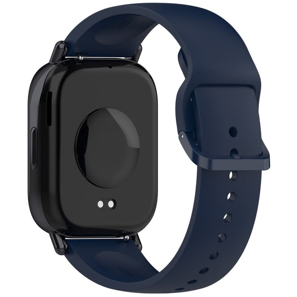 Xiaomi Redmi Watch 5 Lite Band Vandtæt Svedsikker Blød Silikone Sport Strap - Mørkeblå