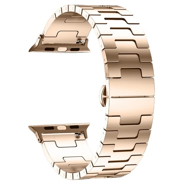 Metallklokkebånd Apple Watch Series 10 42mm / 9 8 7 41mm / SE (2023) SE (2022) SE 6 5 4 40mm / 3 2 1 38mm - Rose Gull Metallklokkebånd Apple Watch Series 10 42mm / 9 8 7 41mm / SE (2023) SE (2022) SE 6 5 4 40mm / 3 2 1 38mm - Rose Gull