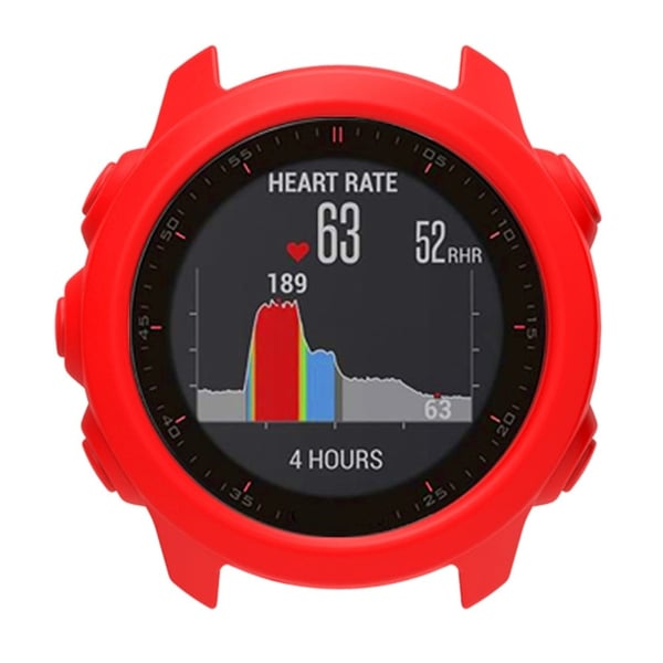 Garmin Forerunner 245 Music / Forerunner 245 -kellon kotelo Pehmeä silikoninen suojakuori - Punainen