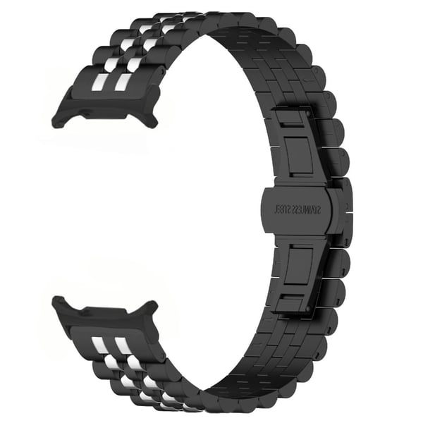 Samsung Galaxy Watch Ultra 47 mm klokkerem i rustfritt stål med verktøy for fjerning av remmen - Svart / Svart