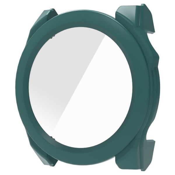 Garmin Fenix 8 43 mm PC-deksel Klokkerammeveske med skjermfilm i herdet glass - Grønn