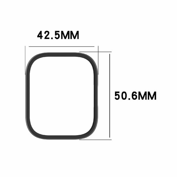 Xiaomi Redmi Watch 5 Lite Beskyttende deksel Hollow-Out PC Watch Frame Case - Stjernelys