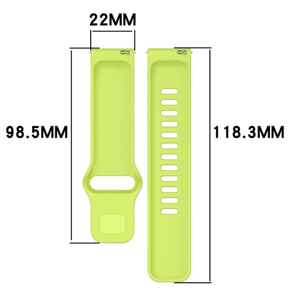 Xiaomi Redmi Watch 5 Active Silikonklokkebånd Fargerikt armbånd med spenne - Rosa