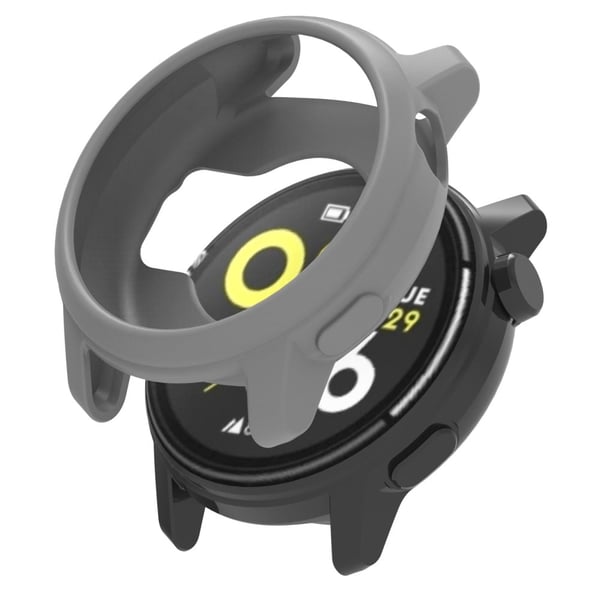 Coros Pace 3 Watch Case Cover Iskunkestävä pehmeä silikoni suojakotelo - Harmaa Coros Pace 3 Watch Case Cover Iskunkestävä pehmeä silikoni suojakotelo - Harmaa