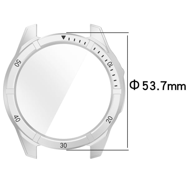 Garmin Fenix 8 51 mm urkasse med PC-ramme og skærmfilm af hærdet glas - Orange + Grøn