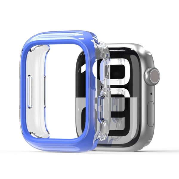 Apple Watch Series 10 42 mm DUX DUCIS Camo Series Watch Case PC + TPU Watch Deksel Protector - Blå