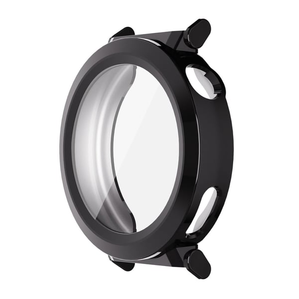 Huawei Watch GT 5 Pro 42mm ENKAY Hat-Prince TPU Watch Case Galvaniseringsklokkedeksel med skjermbeskytter - Svart