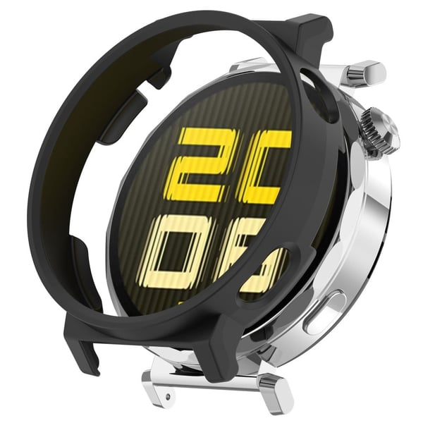 Huawei Watch GT 5 41mm Etui Halvindpakket hul hård PC-urcover - Sort