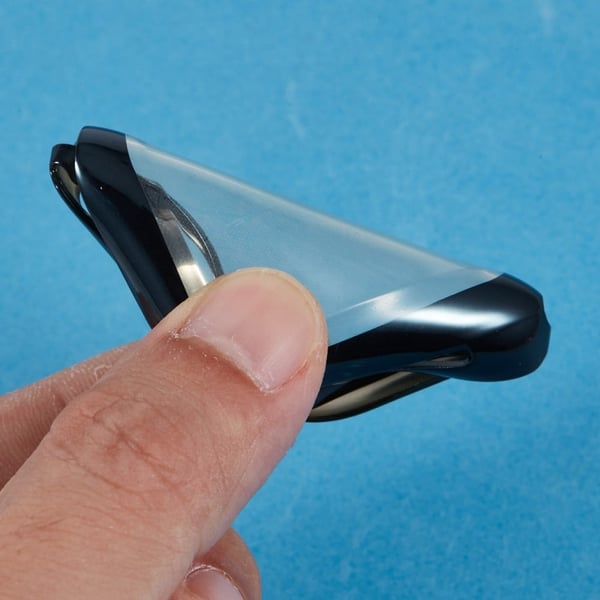 Apple Watch SE (2023) / SE (2022) / SE / Series 6 / 5 / 4 44mm Watch Case Galvanointi Full Coverage TPU Suojakuori - Musta