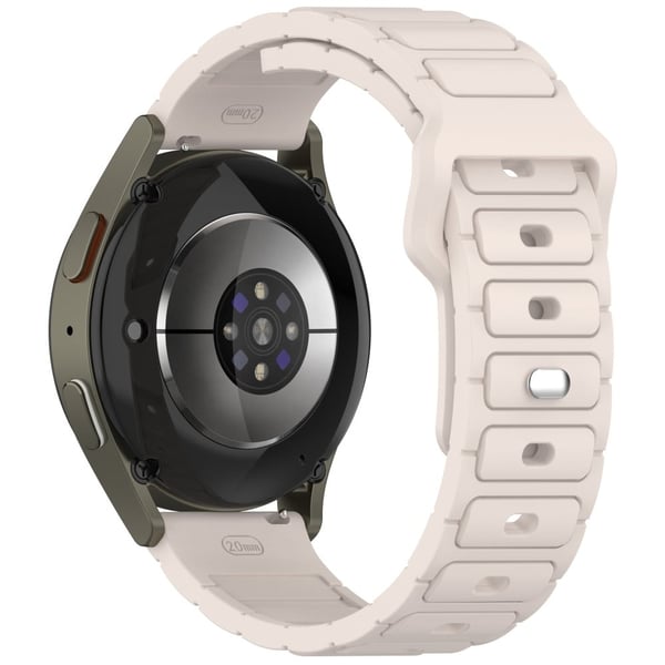 Samsung Galaxy Watch7 / FE / 6 / Huawei Watch GT 3 / 2 42mm silikonarmbånd Smart Watch Band - Stjernelys