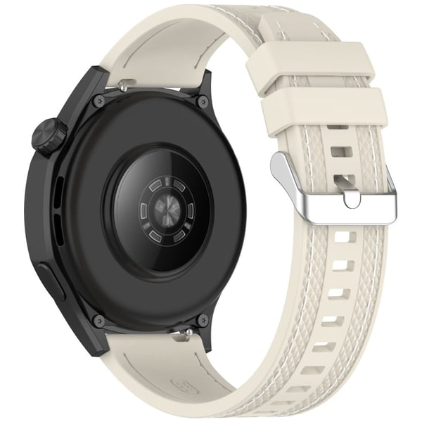 Silikonrem Huami Amazfit Bip 5 / GTR 47mm / GTR 2 Universal 22mm Stitching Lines Watch Band - Stjernelys